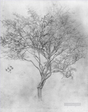 フレデリック・レイトン卿 Painting - レモンの木の研究 アカデミズム フレデリック・レイトン